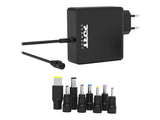 PORT DESIGNS Universal Power Adapter For Notebooks Up To 65W EU Plug 9 Universal Detachable Tips