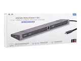 TNB 11in1 Triple Screen Docking Station Function Details 1x Hdmi 1x Displayport 1x VGA Resolution With 1 Screen Using Hdmi