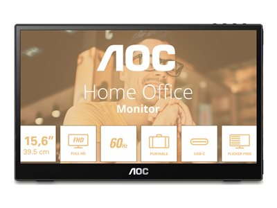 AOC 16T3EA 15.6p IPS FHD Monitor