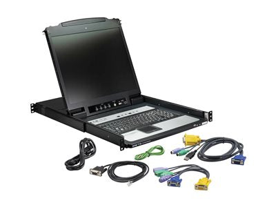 EATON 16Port KVM with 19p LCD Console