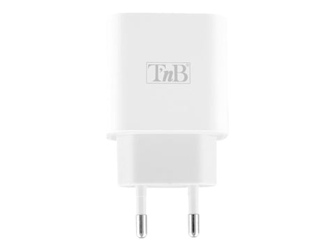 TNB 20W PD USB-C mains charger - White