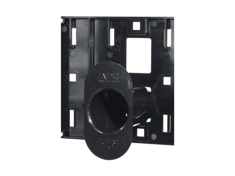 APC ValueLine Vertical Cable Manag 2 and 4 Post Racks 96p H X 12inch W Single-Sided with Door