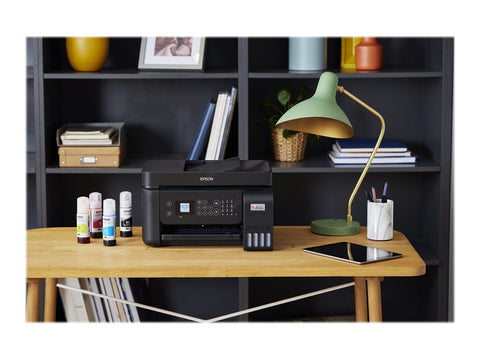 EPSON EcoTank ET-4800 MFP colour inkjet refillable A4 10ppm Print 100sheets USB LAN Wi-Fi Black