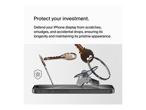 BELKIN ScreenForce Pro UltraGlass2 AM Screen Protection for iPhone 15 Pro