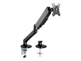 TNB ERGO Line Single Monitor Articulated Arm And Gas Spring Adjustment Material Steel For Screen Size
