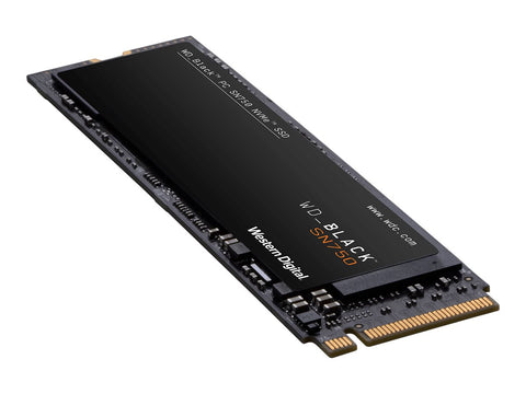 WD Black SSD SN750 Gaming 1TB PCIe Gen3 8Gb/s M.2 High-Performance NVMe SSD Bulk