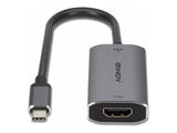 LINDY USB Type C to HDMI 8K Converter Connect an 8K HDMI display to your computers USB Type C port