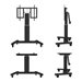 NEOMOUNTS Motorized Mobile Floor Stand