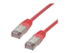 MCL FCC5EBM-1.5M/R - Câble réseau RJ45 cuivre CAT 5e F/UTP - 1.5m Rouge