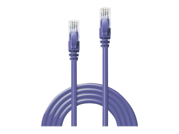 LINDY Cat.6 UTP Cable Purple 2m