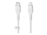 BELKIN Câble USB-C vers Lightning Silicon 2m Blanc