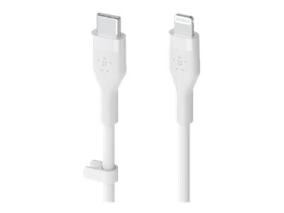 BELKIN Câble USB-C vers Lightning Silicon 2m Blanc