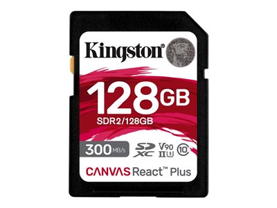 KINGSTON 128Go Canvas React Plus SDXC