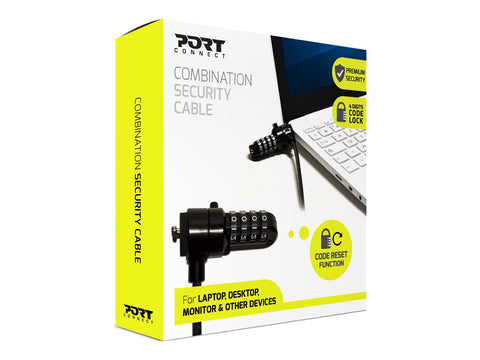 PORT COMBINATION SECURITY CABLE