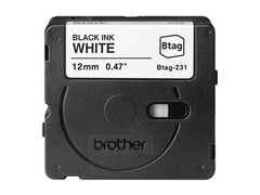 BROTHER 12MM BTAG231 Ribbon Black