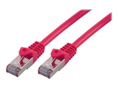 MCL FTP6-2M/R - Câble CAT 6 RJ45 F/UTP - 2m Rouge