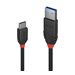 LINDY 0.5m USB 3.1 C/A Cable 3A Black