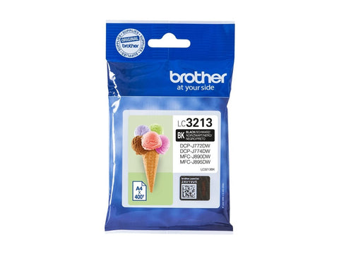 BROTHER LC3213BK High capacity 400-page black ink cartridge