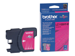 BROTHER LC-1100 cartouche d encre magenta haute capacité 16ml 750 pages pack de 1