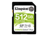 KINGSTON 512GB SDXC Canvas Select Plus