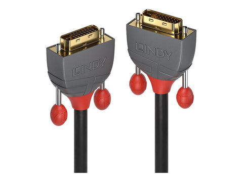 LINDY Câble DVI-D Dual Link Anthra Line 7.5m