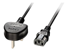LINDY 3m IEC mains lead UK