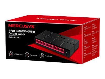 TP-LINK MERCUSYS MS108G 8-Port 10/100/1000Mbps mini Desktop Switch
