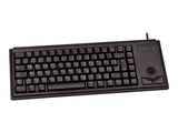 CHERRY mechanical keyboard with 84 keys Low profile black USB integrated mechanical trackball (FR)