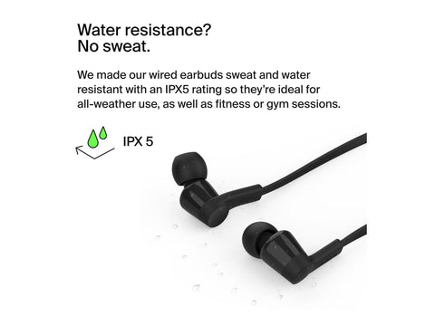 BELKIN SOUNDFORM - Headphones with USB-C Connector Black