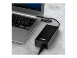 PORT DESIGNS Compatible with ASUS notebooks EU Plug 65W power supply for notebooks up to 90W
