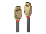 LINDY 0.5m DisplayPort Cable Gold Line
