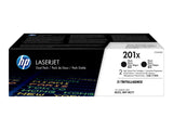 HP 201X original LaserJet Toner cartridge CF400XD Black High Yield 2-pack