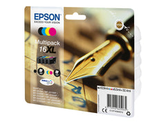 EPSON 2LB 16XL ink cartridge black and tri-colour high capacity 32.4ml 1-pack RF-AM blister w/s