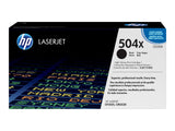 HP 504X original Colour LaserJet Toner cartridge CE250X black high capacity 10.500 pages 1-pack ColorSphere