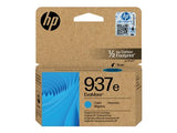 HP 937e EvoMore Cyan Org Ink Cartridge