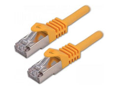MCL RJ45 CAT7 S/FTP LSZH 0.15M Jaune