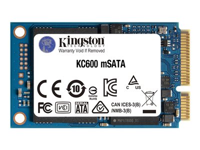 KINGSTON KC600 512Go SATA3 mSATA SSD