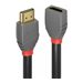 LINDY 0.5m HDMI Extension Cable Anthra