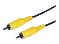 MCL CÃ¢ble vidÃ©o composite RCA mÃ¢le/ mÃ¢le