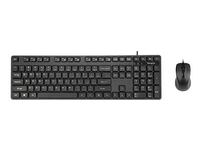 TARGUS B2B Wired Keyboard and Mouse (UK)