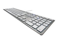 CHERRY KC 6000 Slim Keyboard Silver (BE)