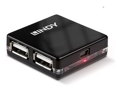 LINDY Mini Hub USB 2.0 4 ports