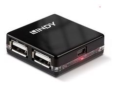LINDY Mini Hub USB 2.0 4 ports