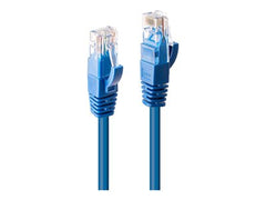 LINDY Cat.6 UTP Cable Blue 0.3m