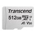 TRANSCEND 512Go microSD avec adaptateur