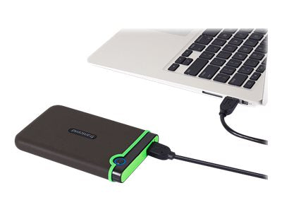 TRANSCEND StoreJet 25M3 2To Disque dur Externe Anti-choc