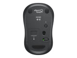 LOGITECH M240 Silent Mouse right and left-handed optical 3 buttons wireless Bluetooth graphite