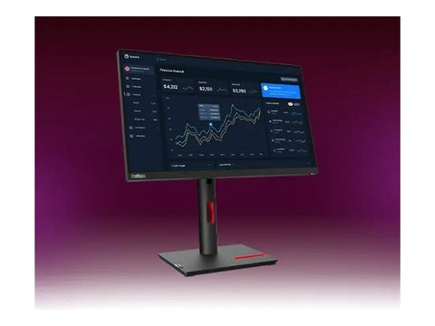 LENOVO ThinkVision T22i-30 21.5p FHD HDMI DP VGA 4xUSB-A - ThinkRed
