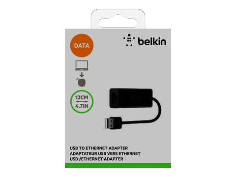 BELKIN adaptateur USB 2.0 vers RJ45 Ethernet 100 Mbps