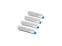 OKI C8600, C8800 cartouche de toner cyan capacité standard 6.000 pages pack de 1